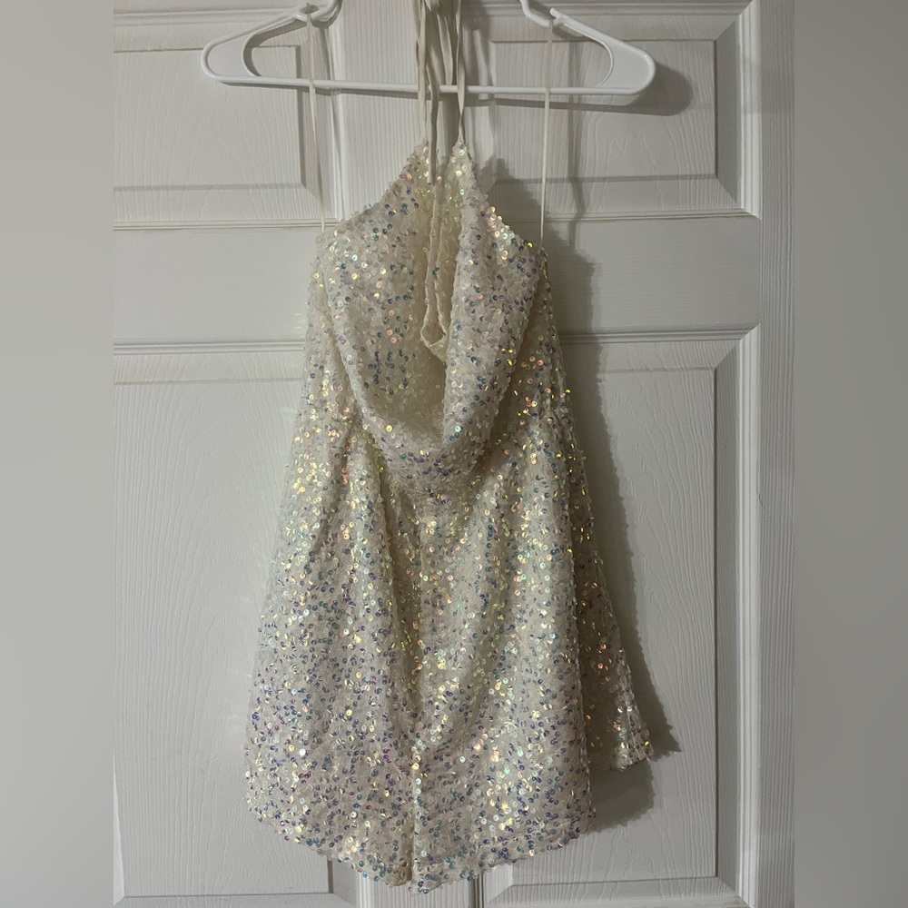 Lane 201 Boutique Medium Sparkly Romper - Picture 2 of 4